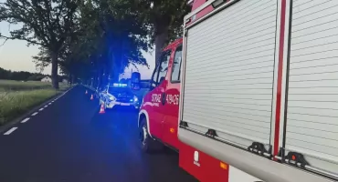 Śmiertelne potrącenie rowerzysty w Kruczu 